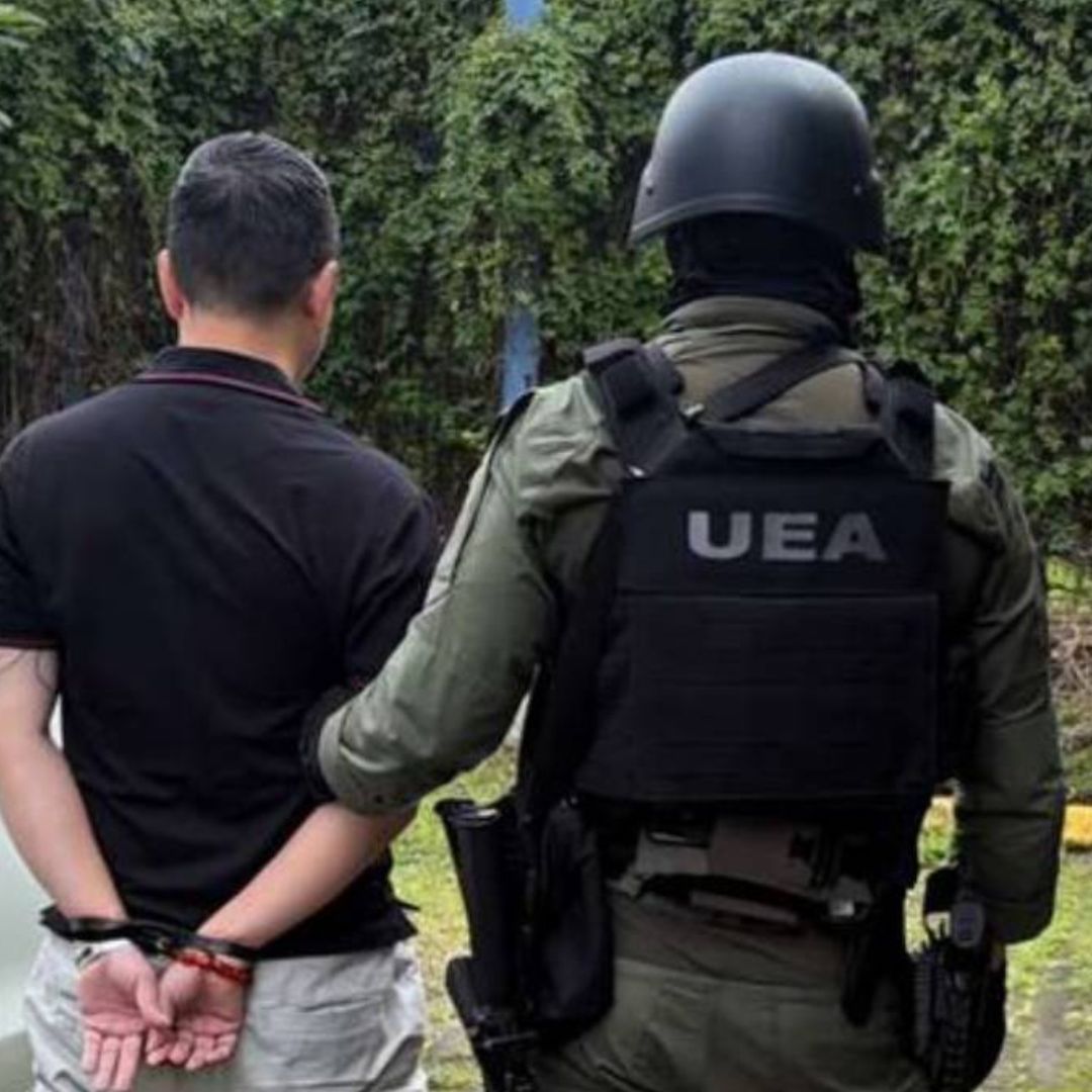 Ciudadano chino detenido en Costa Rica. Foto: Especial